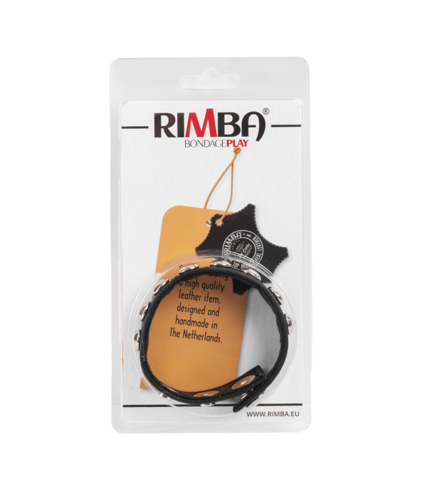 Rimba Cockring van Leer - Studs - Klein
