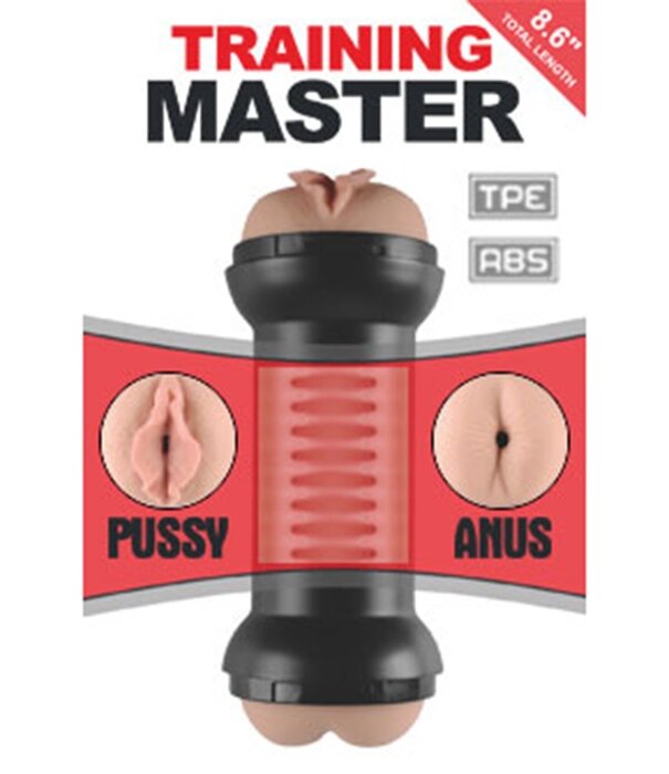 Love toy Double Side Stroker: Pussy & Ass