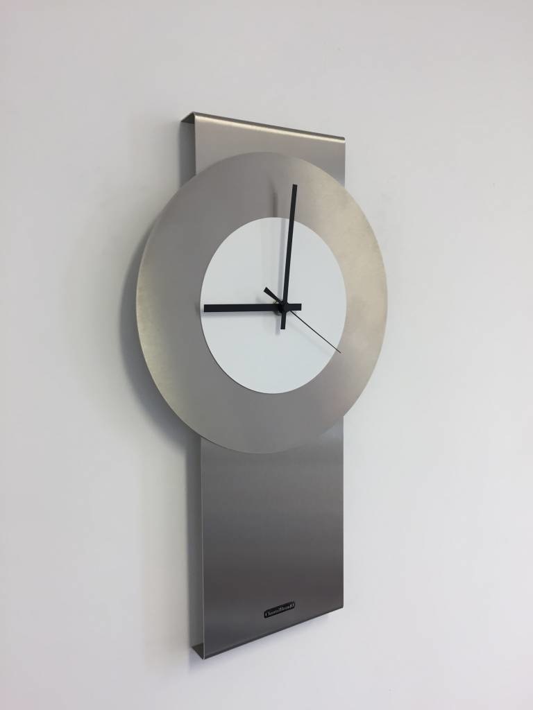 Klokkendiscounter Design - Wandklok Pendulum White