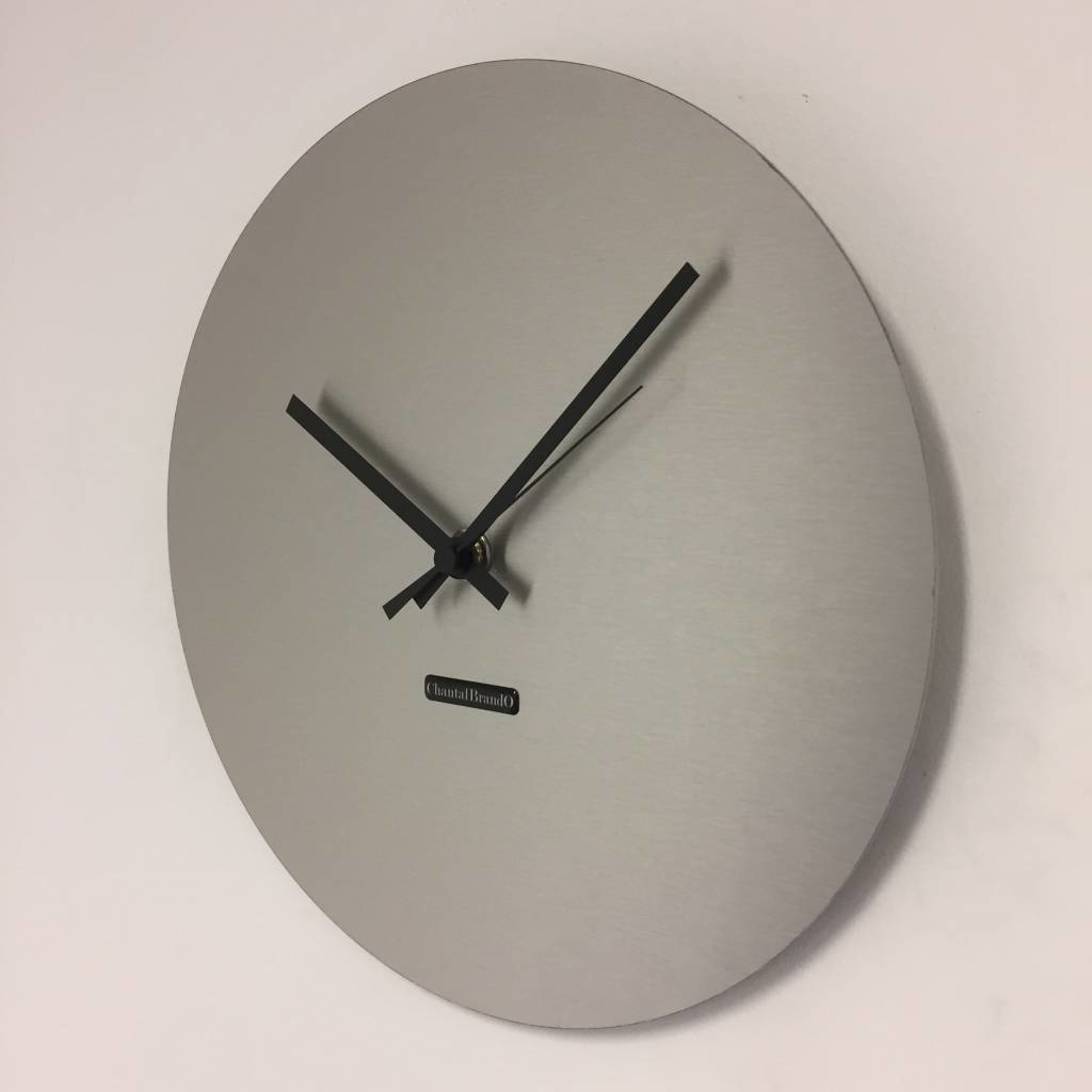 Klokkendiscounter Design - Wall clock stainless steel Florence Design