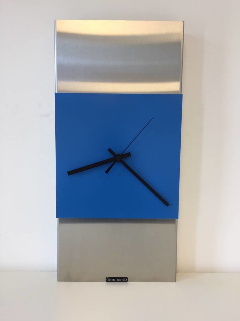 Klokkendiscounter Design - Wall clock Extravaganza -Blue