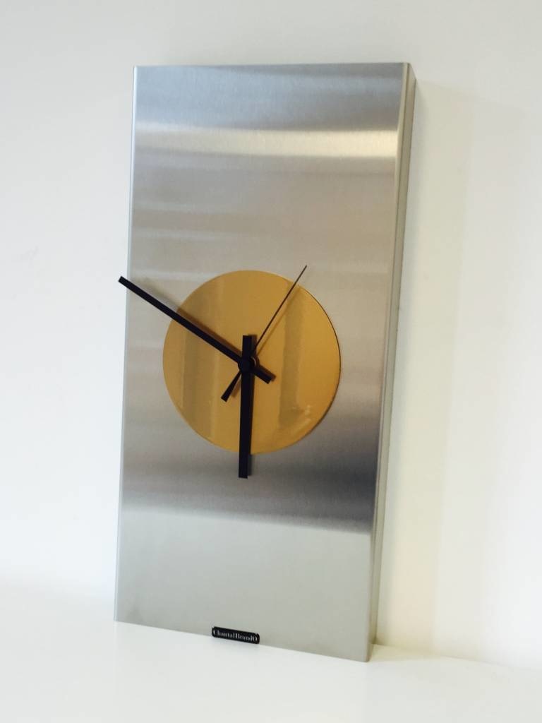 Klokkendiscounter Design - Wall clock Extravaganza -Gold