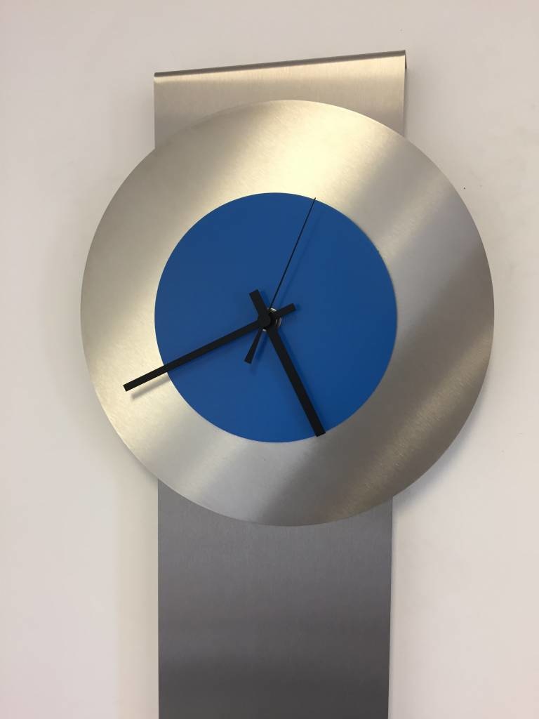 Klokkendiscounter Design - Wall clock Pendulum Blue