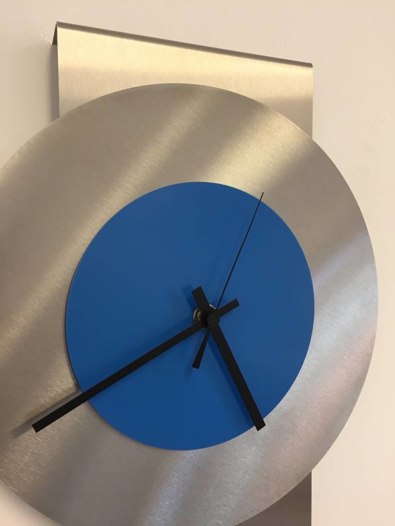 Klokkendiscounter Design - Wanduhr Pendulum Blue