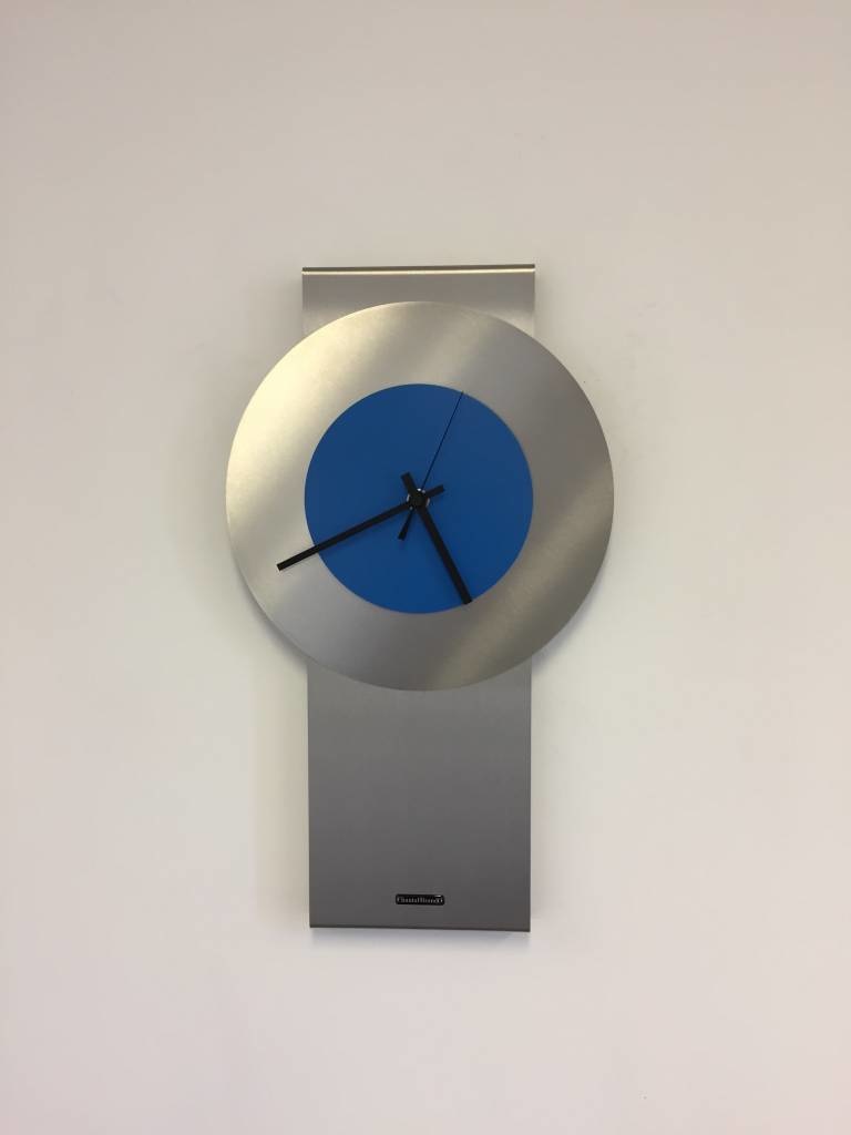 Klokkendiscounter Design - Wandklok Pendulum Blue