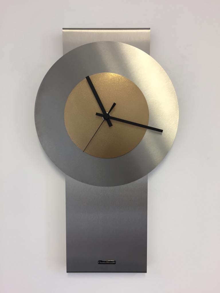 Klokkendiscounter Design - Wandklok Pendulum Gold