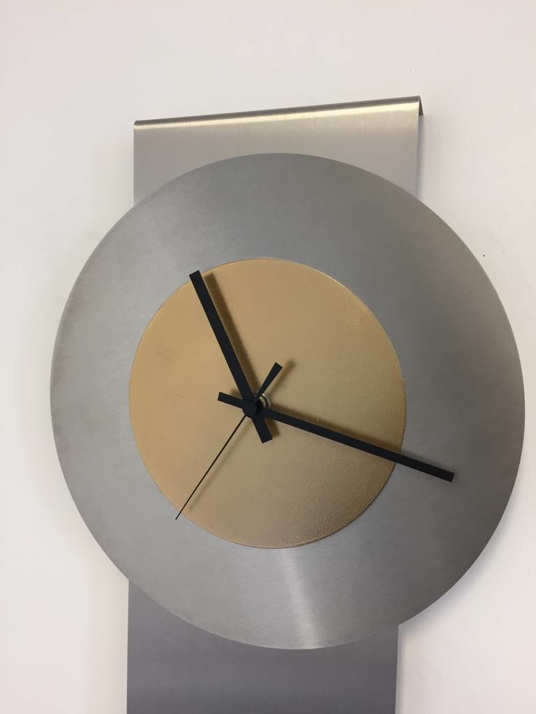 Klokkendiscounter Design - Wall clock Pendulum Gold