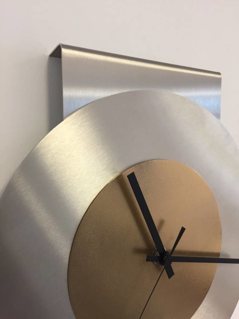 Klokkendiscounter Design - Wall clock Pendulum Gold