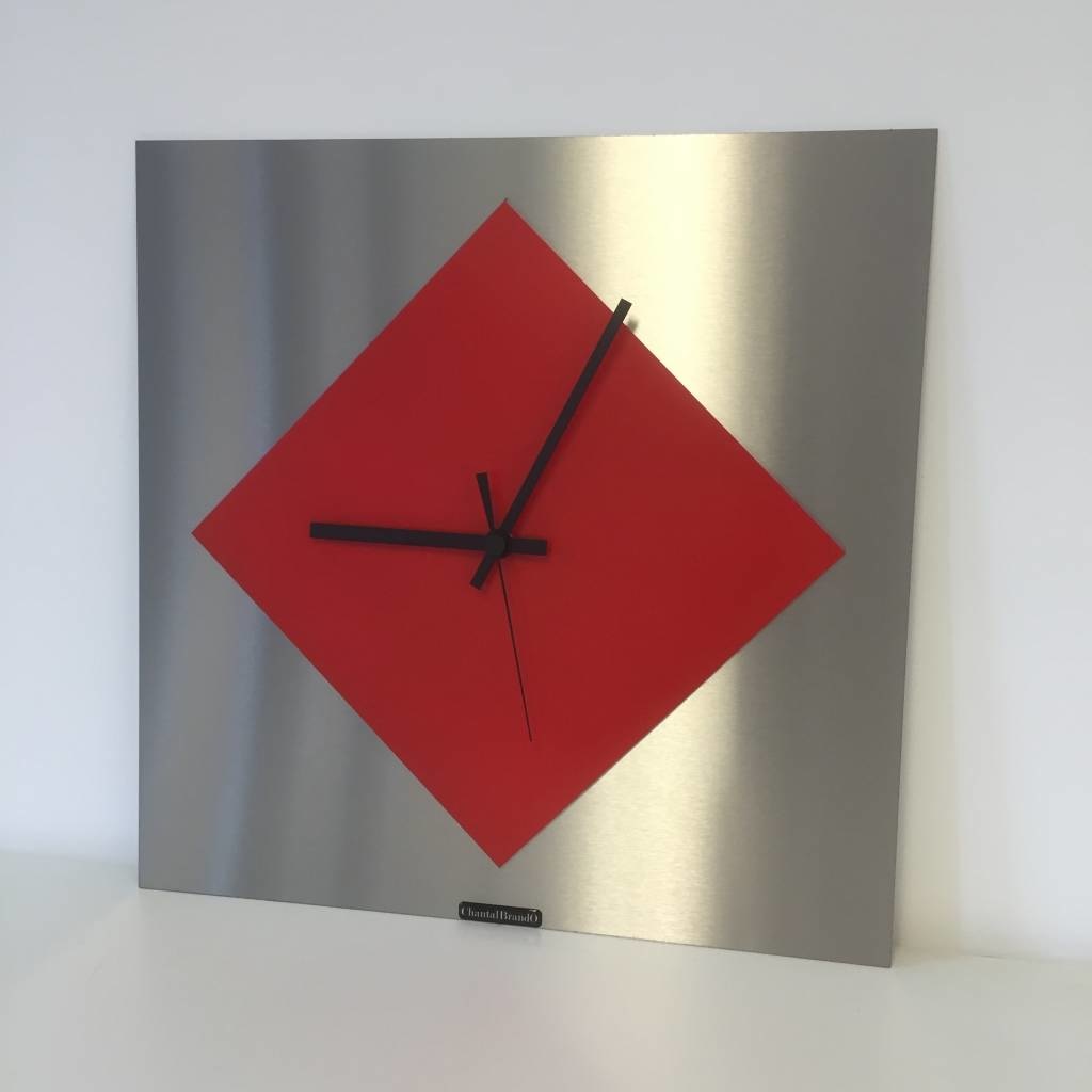 Klokkendiscounter Design - Wanduhr Red Window