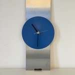 Klokkendiscounter Design - Wandklok Blue Haze modern Design