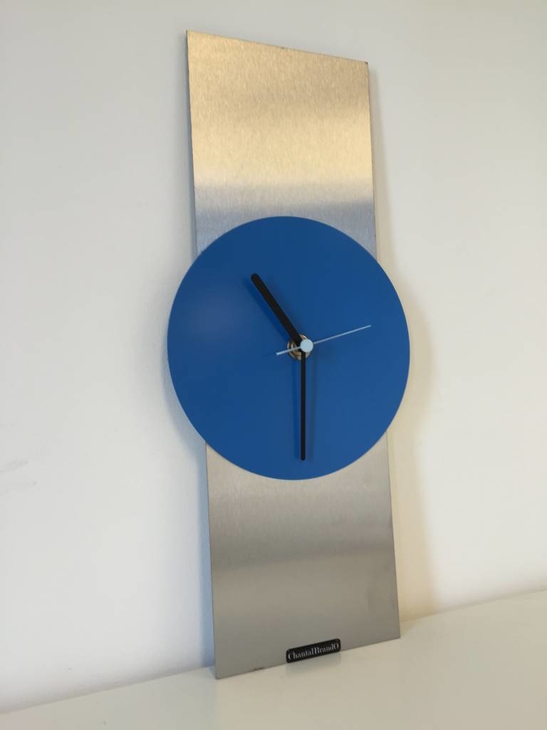 Klokkendiscounter Design - Wall clock Blue Haze Modern Design