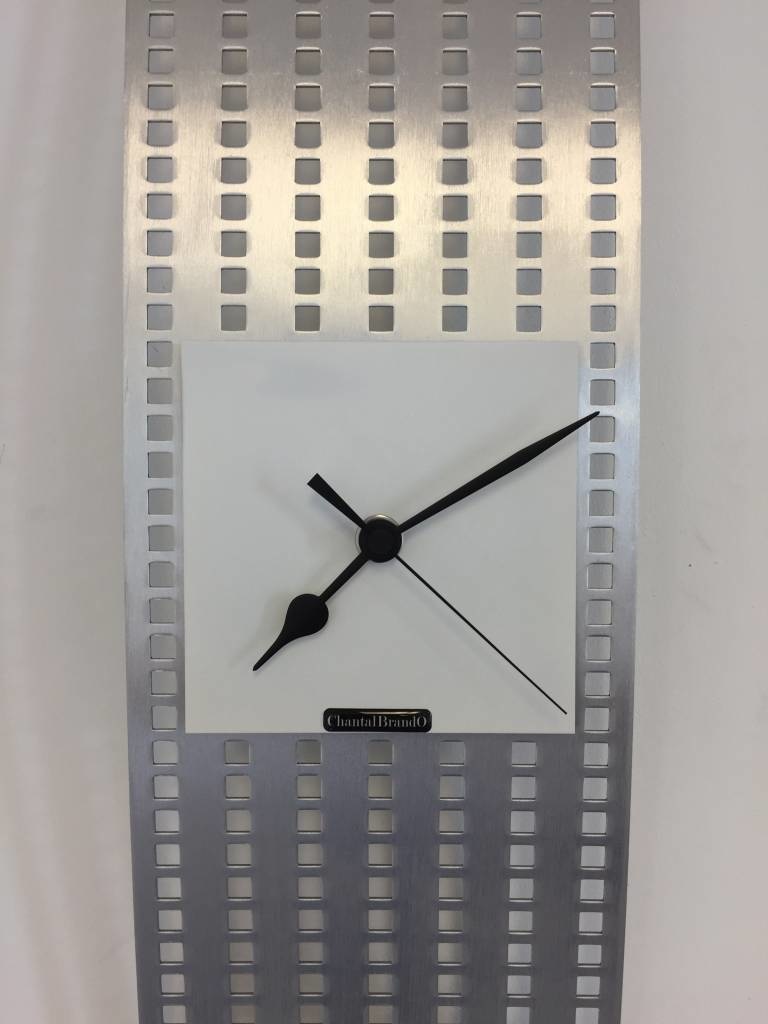 Klokkendiscounter Design - Wall clock Perform White Square