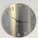 Klokkendiscounter Design - Wall clock stainless steel Amsterdam Large