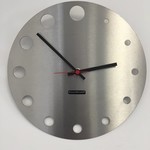 Klokkendiscounter Design - Wall clock stainless steel Brussels Design - Large