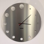 Klokkendiscounter Design - Wanduhr Edelstahl Brussel  Entwurf - LARGE