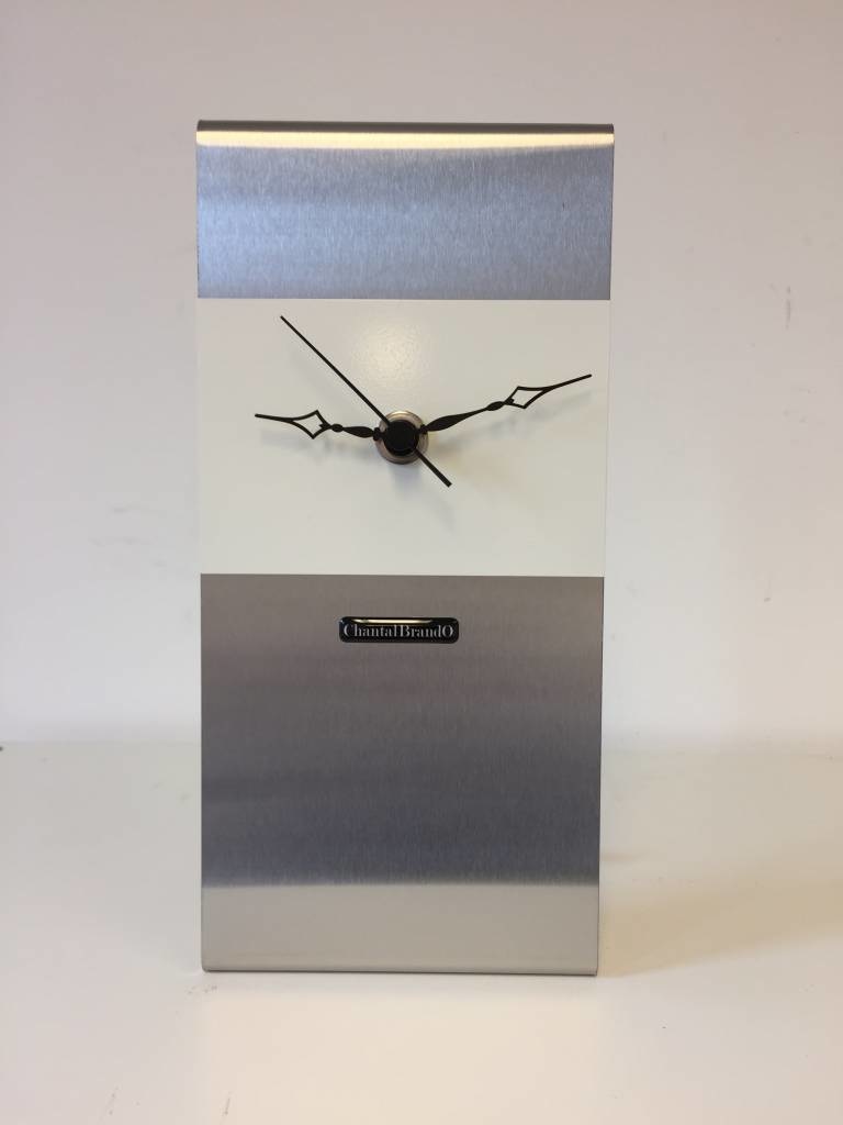 Klokkendiscounter Design - Table clock Modena Bianco