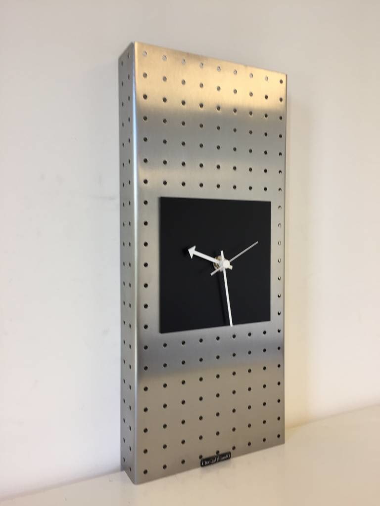 Klokkendiscounter Design - Wanduhr Edelstahl Montreal design