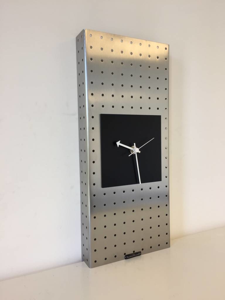 Klokkendiscounter Design - Wall clock stainless steel Montreal Design