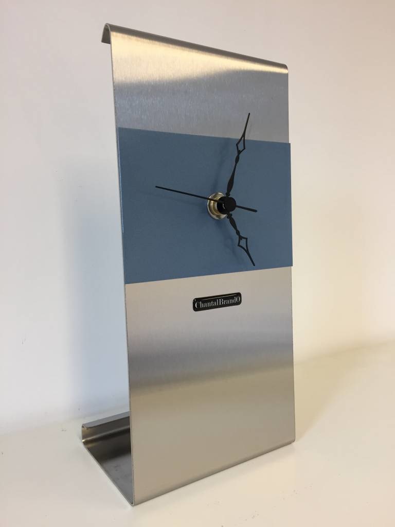 Klokkendiscounter Design - Table clock Modena Blu Ghiaccio