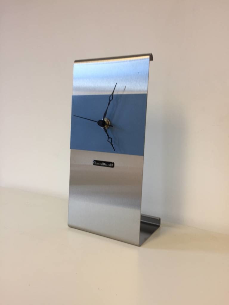 Klokkendiscounter Design - Table clock Modena Blu Ghiaccio