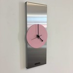 Klokkendiscounter Design - Wandklok Pink Eye