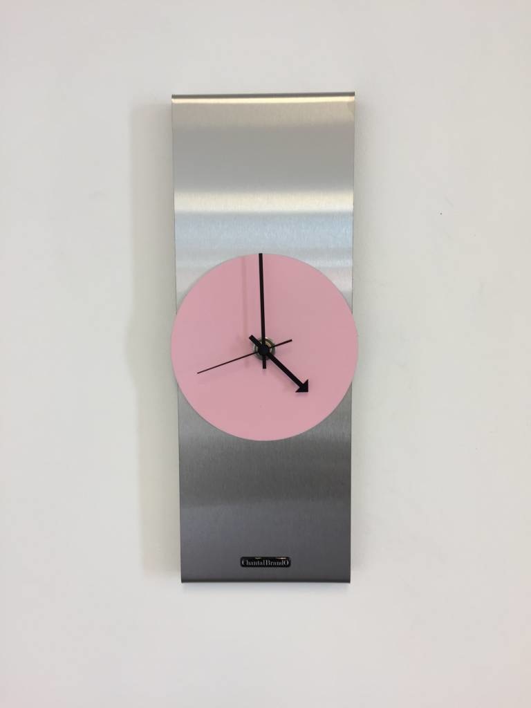 Klokkendiscounter Design - Wall clock Pink Eye