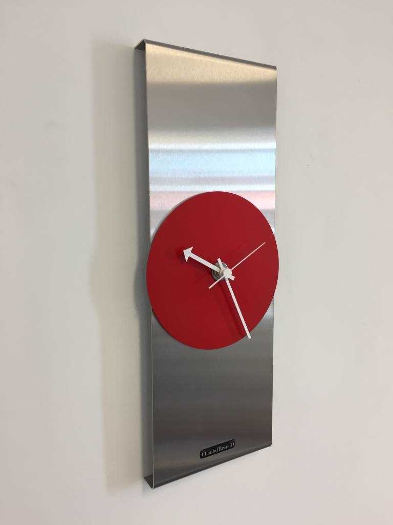 Klokkendiscounter Design - Wall clock Red Circle