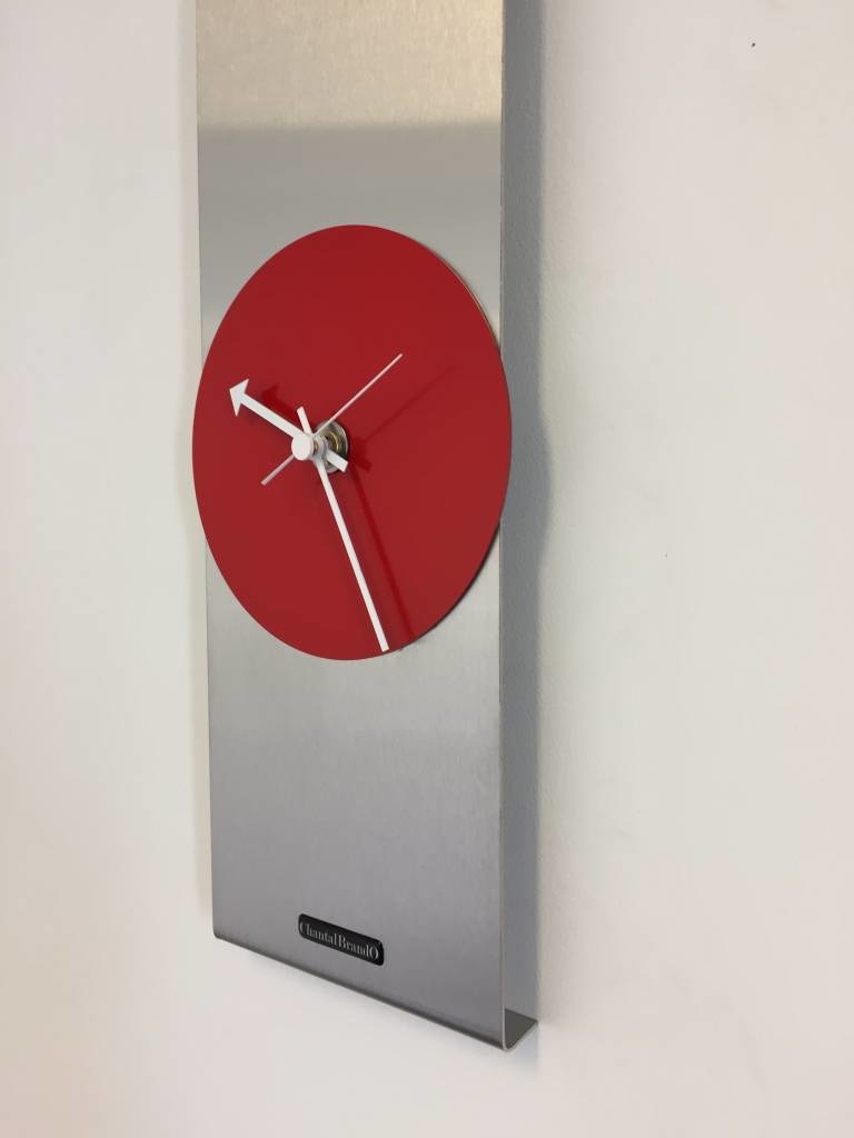 Klokkendiscounter Design - Wall clock Red Circle
