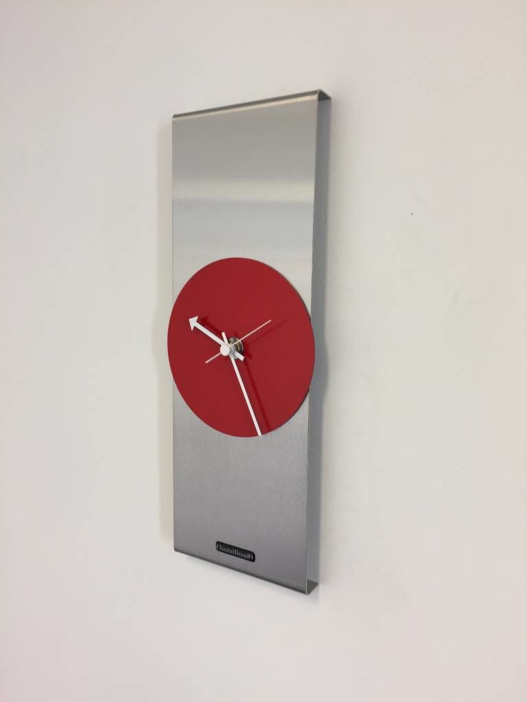 Klokkendiscounter Design - Wall clock Red Circle