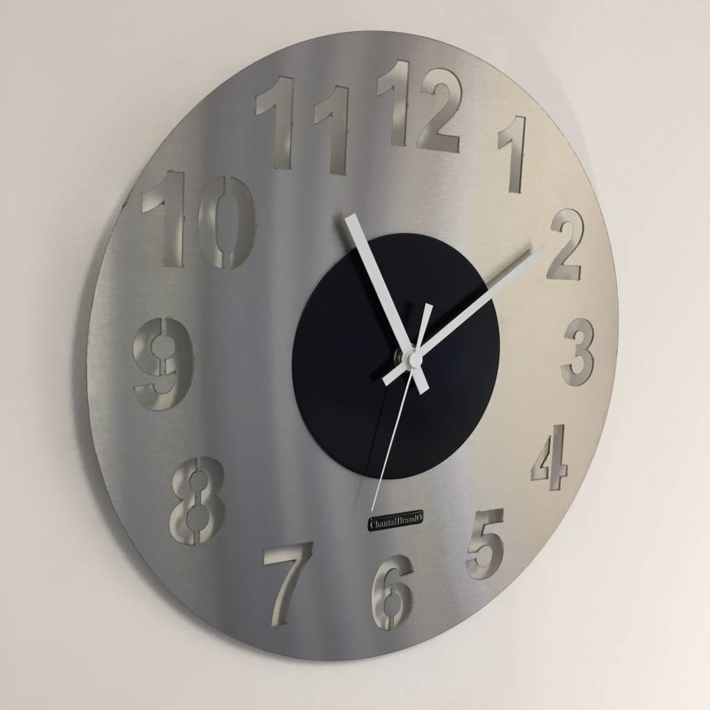 Klokkendiscounter Design - Wall clock Junte Black Design