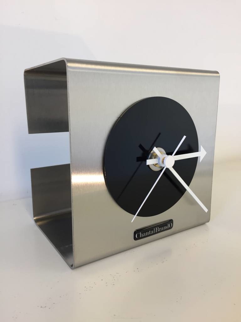 Klokkendiscounter Design - Table clock The Cube Black