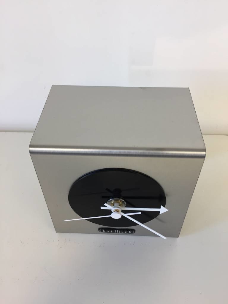 Klokkendiscounter Design - Table clock The Cube Black