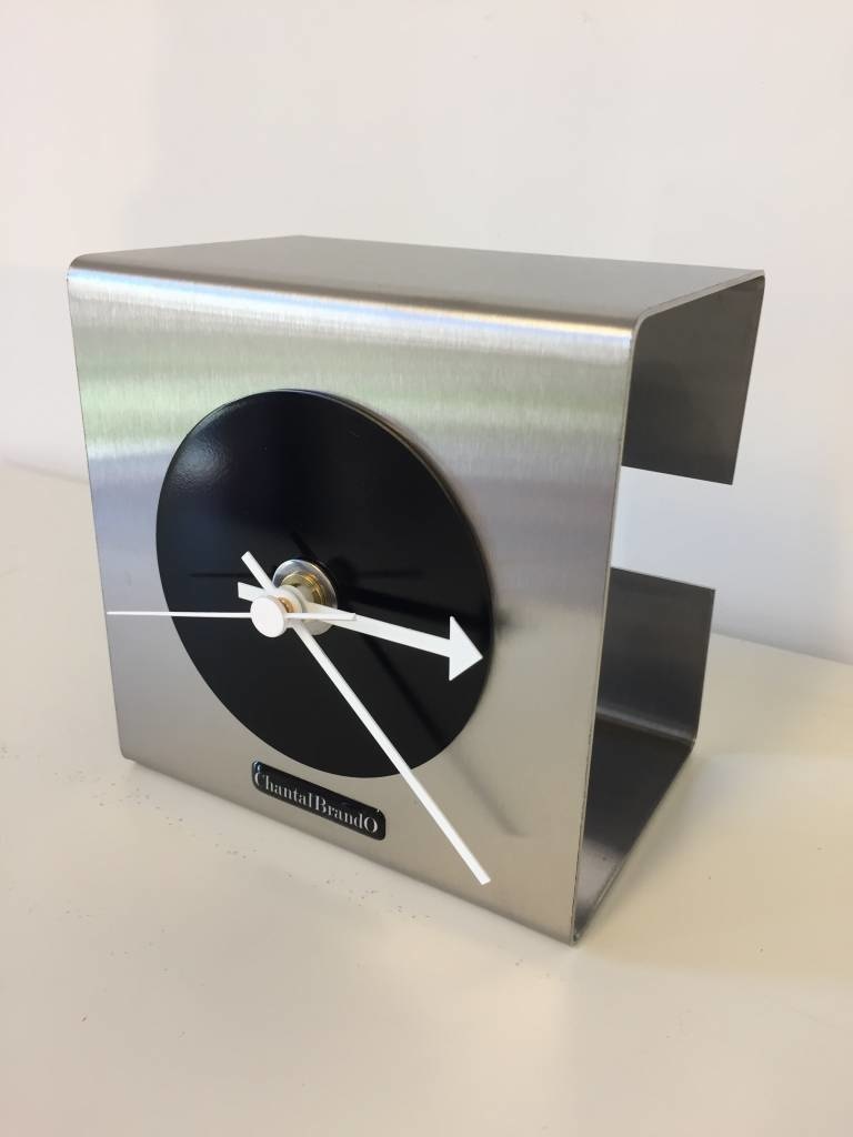 Klokkendiscounter Design - Table clock The Cube Black