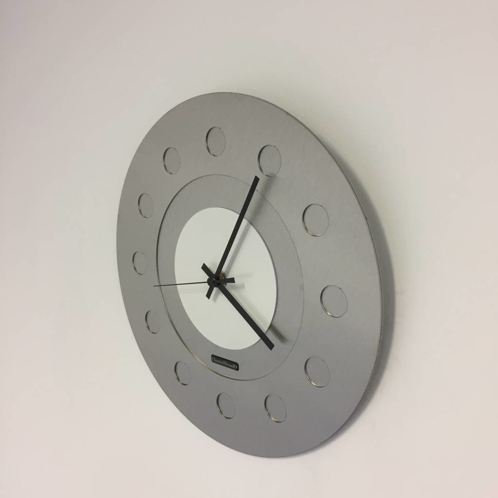 Klokkendiscounter Design - Wall clock Industrial Revolution White