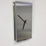 Klokkendiscounter Design - Wall clock stainless steel Montpellier Design