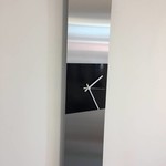 Klokkendiscounter Design - Wall clock Heart of the Sunrise Black White Pointer