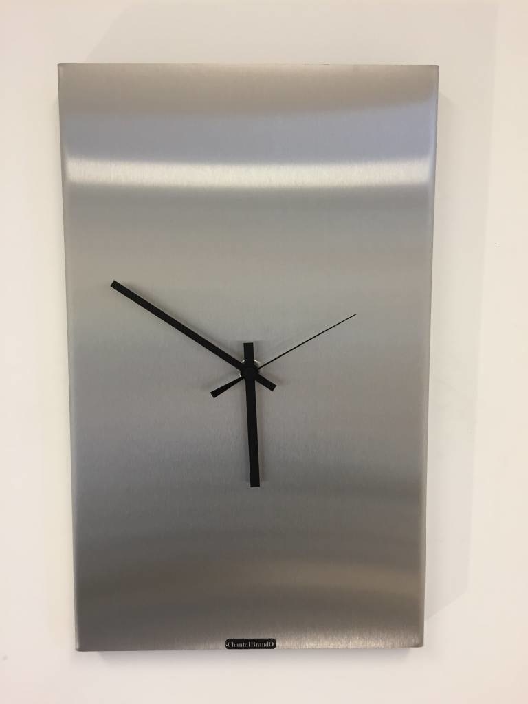 Klokkendiscounter Design - Wall clock Oslo Silver