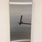 Klokkendiscounter Design - Wall clock Siberian Kathru silver