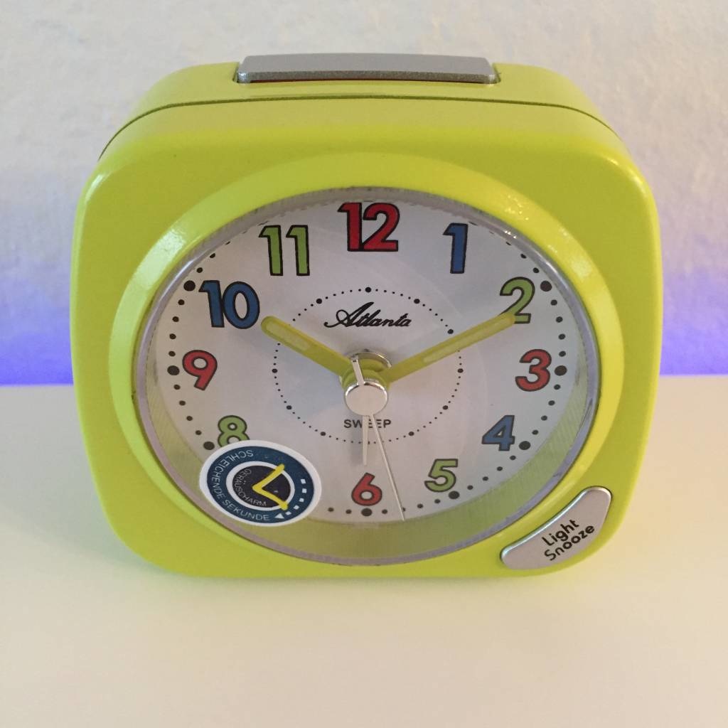 Atlanta Design - Children's alarm clock in mini format