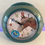 Atlanta Design - Children's alarm clock with horses motif