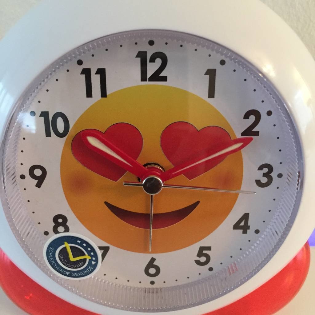 Atlanta Design - Children's alarm clock with hearts