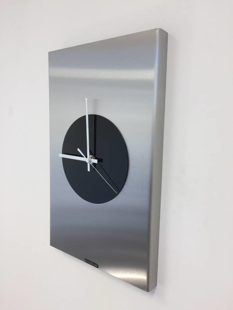 Klokkendiscounter Design - Wanduhr Oslo Black Forrest