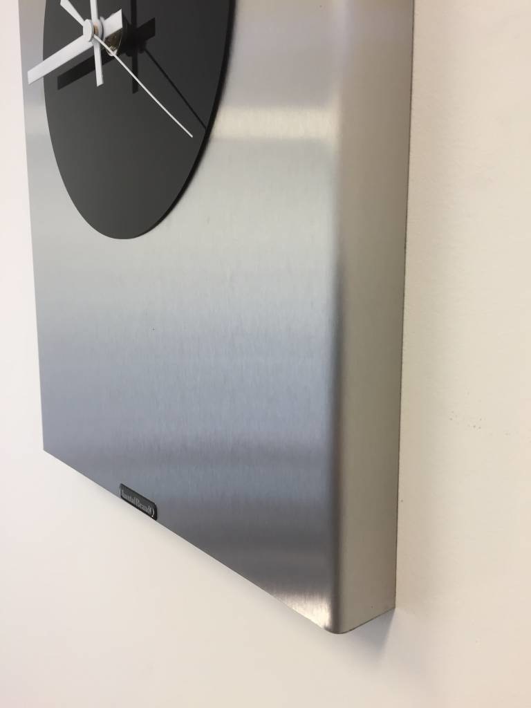 Klokkendiscounter Design - Wanduhr Oslo Black Forrest