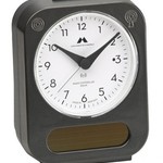 NiceTime Design - alarm clock solar time signal anthracite gray