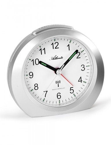 Atlanta Design - Silver alarm clock