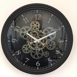 NiceTime Design - Wall clock model Gears Black