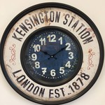 NiceTime Design - Wanduhr Kensington-Station 1878