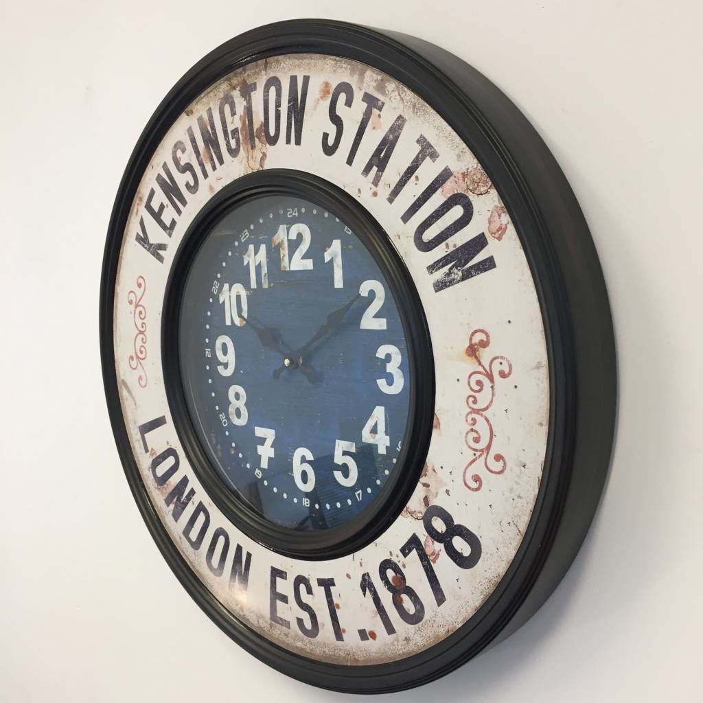 NiceTime Design - Wall clock Kensington Station 1878