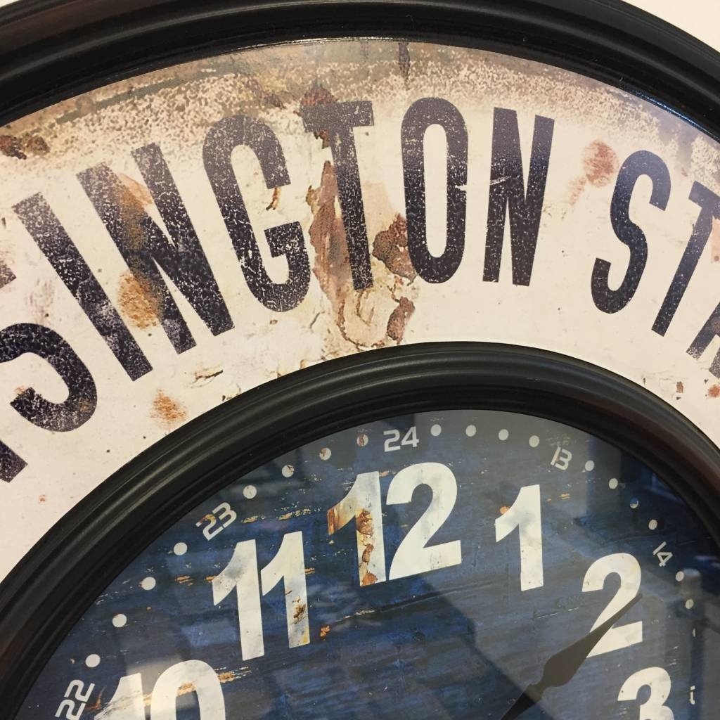 NiceTime Design - Wall clock Kensington Station 1878