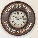 NiceTime Design - Wall clock Cafe de Paris Vintage Retro